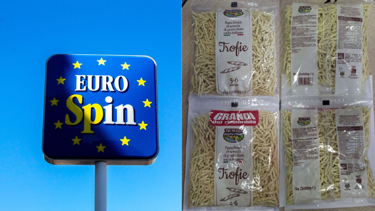 Trofie vendute da Eurospin